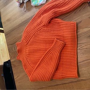 H&M Orange Sweater